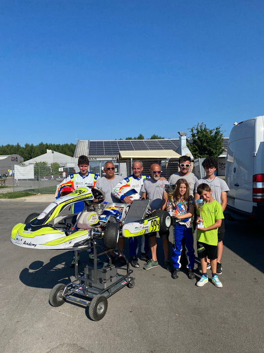 dal academy go kart racing team squadra corse cremona circuit