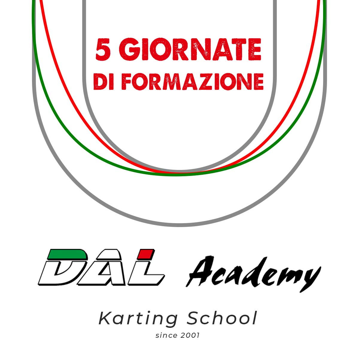 5 Giornate di Lezione Go Kart per Bambini - DAL ACADEMY