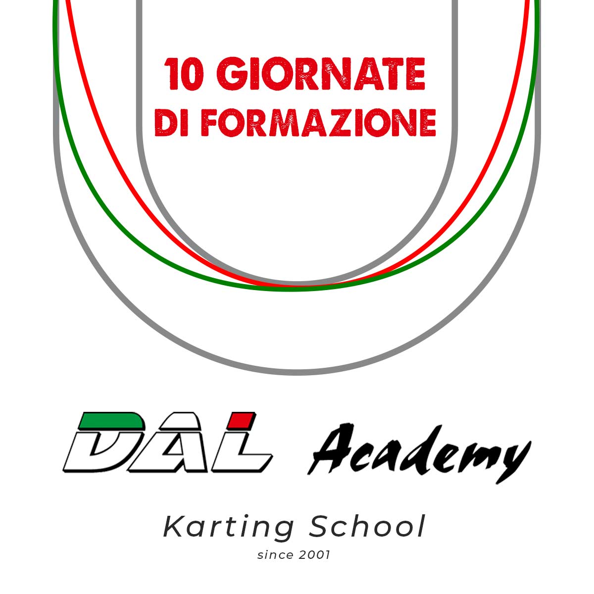 10 Giornate di Lezione Go Kart per Bambini - DAL ACADEMY
