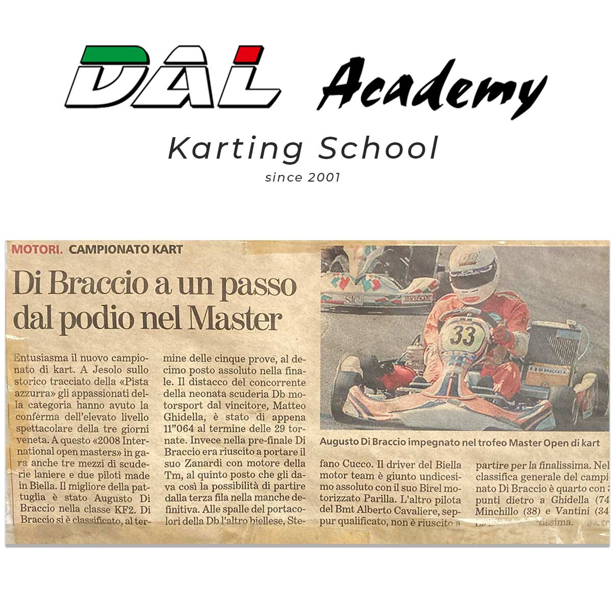 dal academy karting school