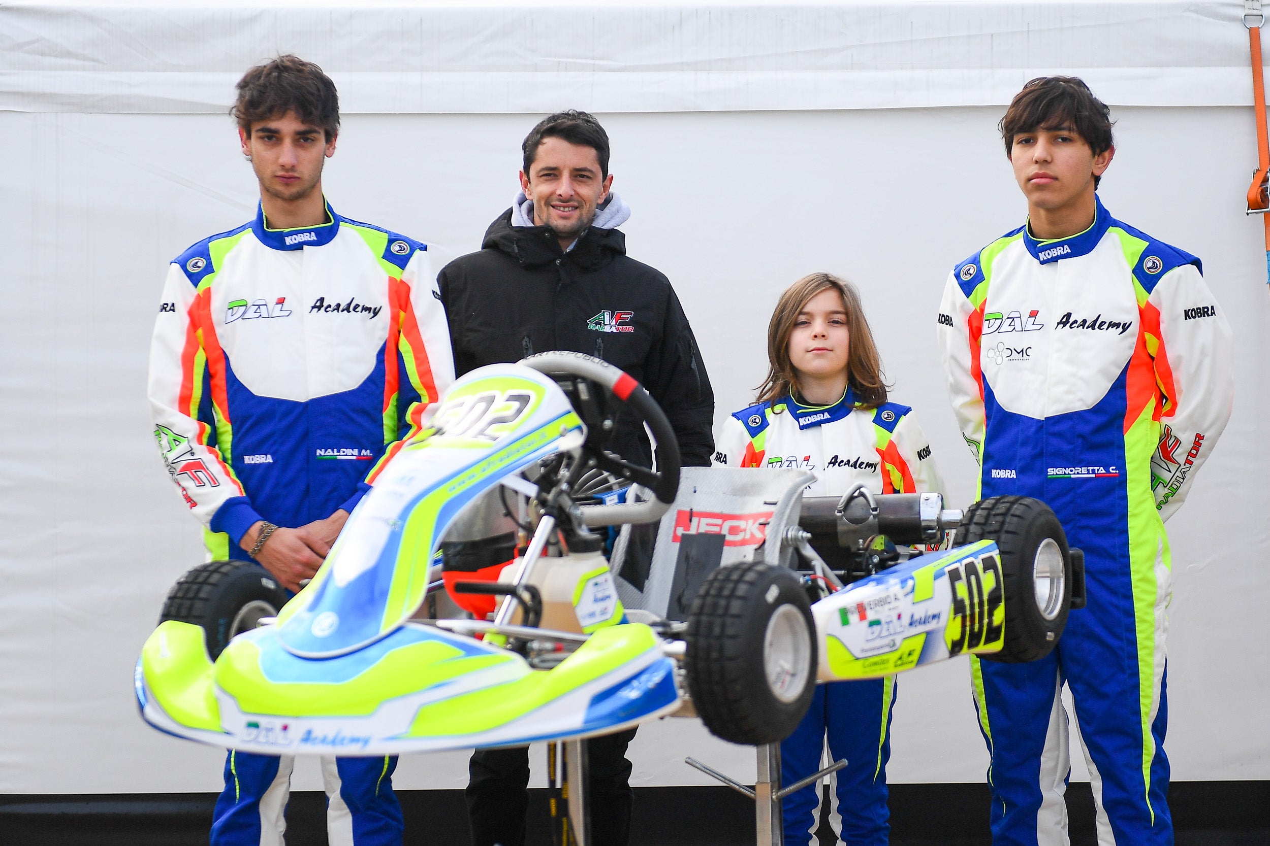 karting school dal academy racing team winter cup 2023